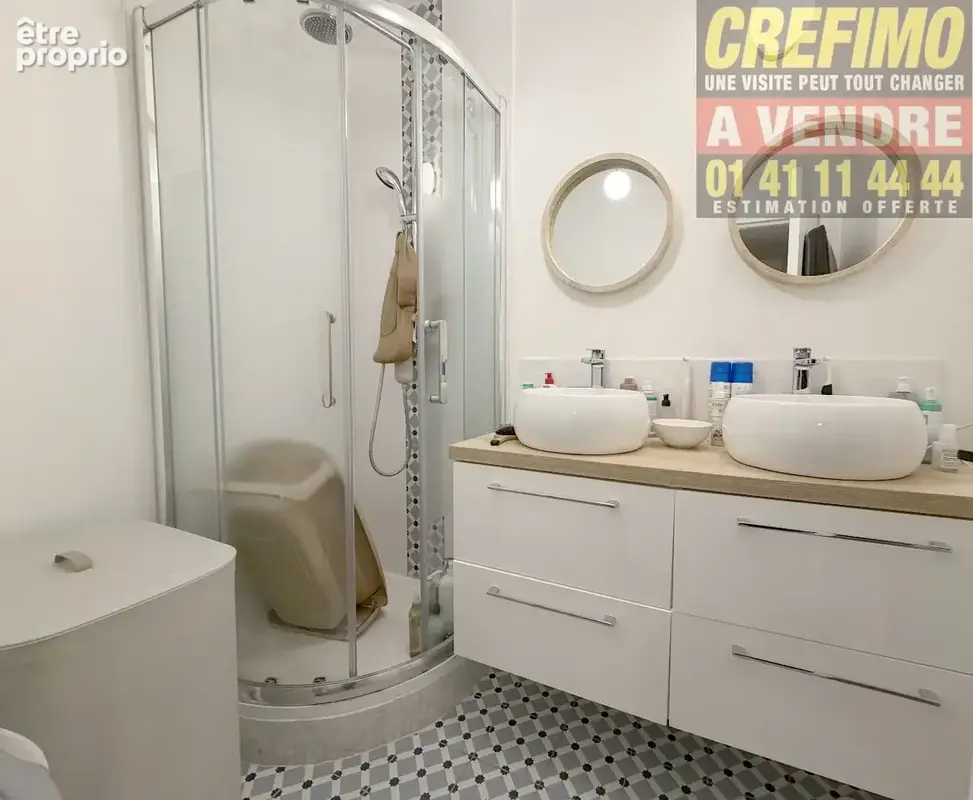 A vendre appartement + parking à Asnières sur Seine - Agence immobilière CREFIMO - photo 6