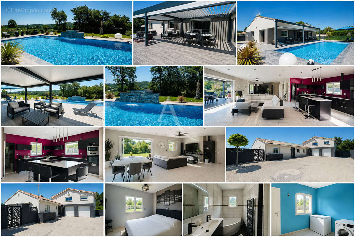 10 MINUTES BESSIERES ? Propriété familiale de standing de 175 m² avec piscine, spa, double habitation et prestations haut de gam - photo 18
