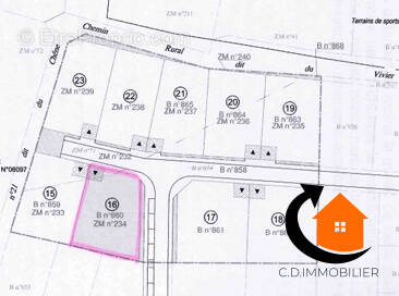 Terrain à SAINT-AUBIN-DES-BOIS