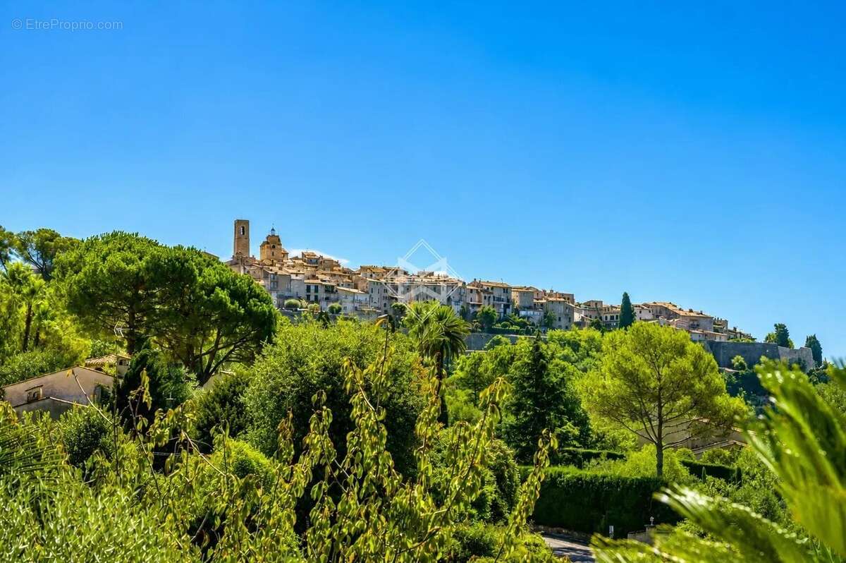Saint-Paul de Vence - belle provençale avec vue Village - photo 3