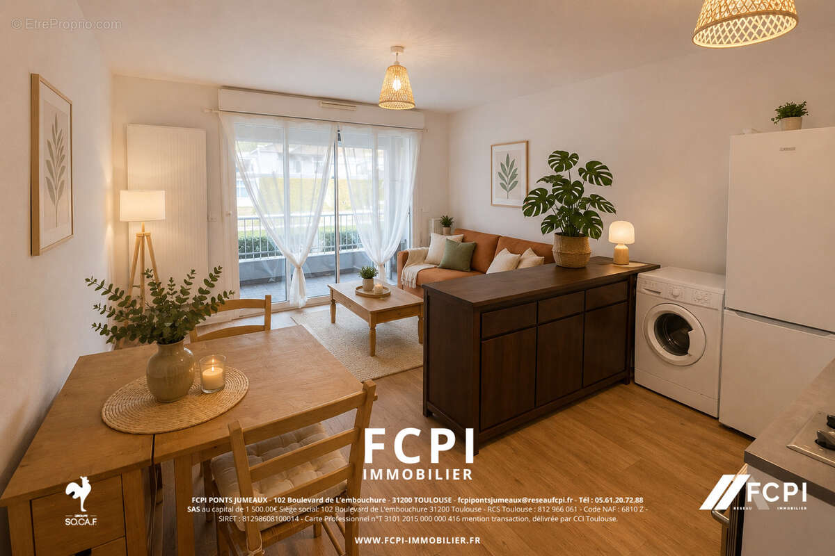 Appartement deux pièces 39m2 - Bègles - photo 2