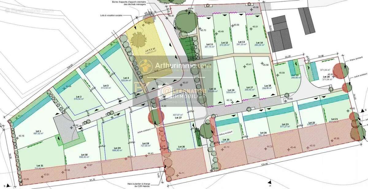 Terrain à CHATEAUBOURG