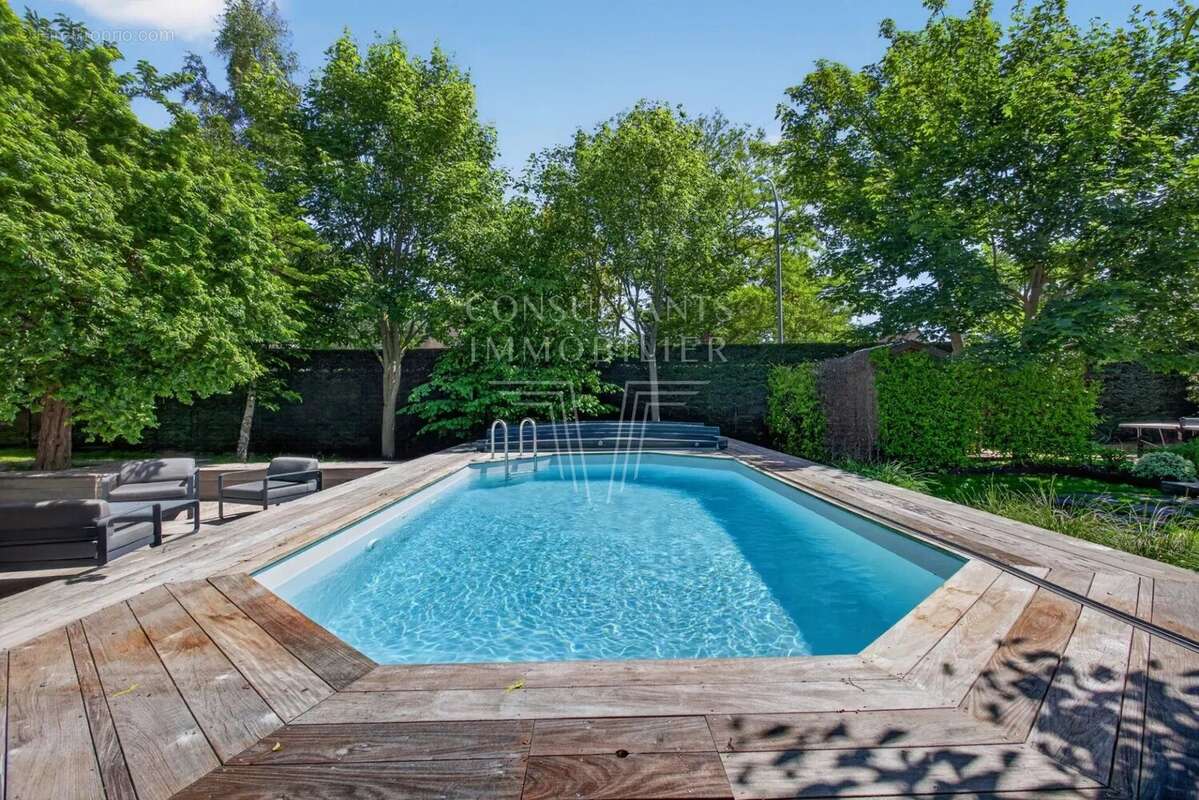 Tourgeville plage-maison 6 chambres- piscine - photo 17
