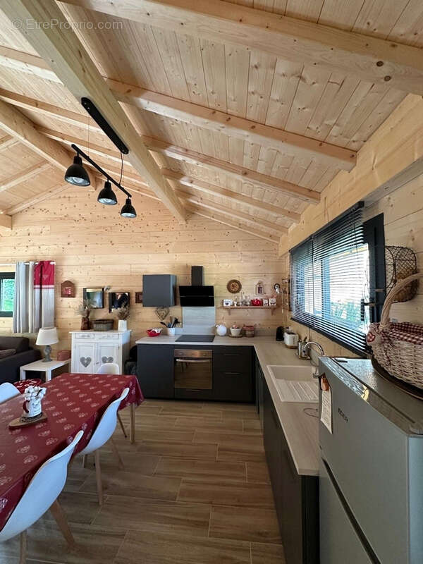 Choux : chalet indépendant de 60m2 construit en 2025. - photo 5