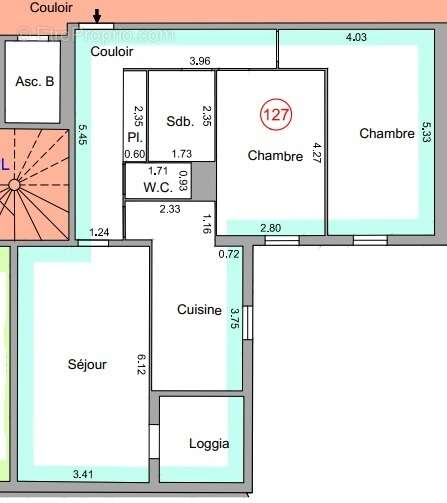 Appartement à MAXEVILLE