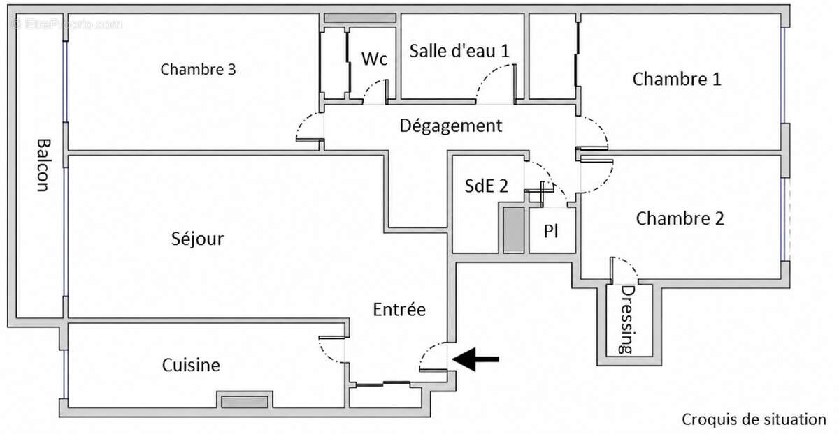 Appartement à COURBEVOIE