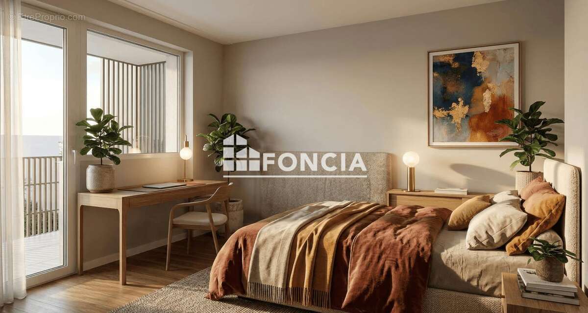  Appartement Neuf 61 m² - Rez-de-Jardin avec Parc Privatif et Résidence Labellisée "Bâtiment Sain" - photo 2