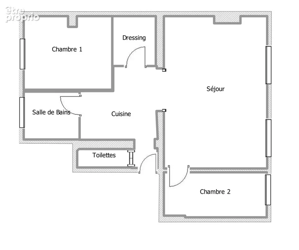 3 pièces ? 62 m² ? charme et plan optimisé ? secteur goncourt - photo 7