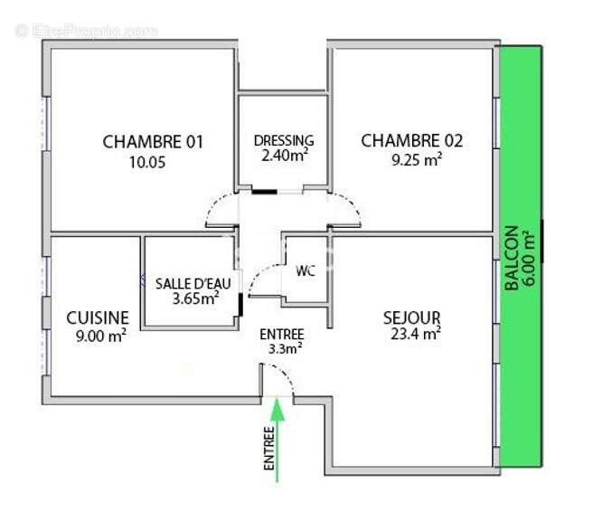 Appartement à FRESNES