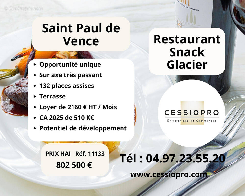 Commerce à SAINT-PAUL