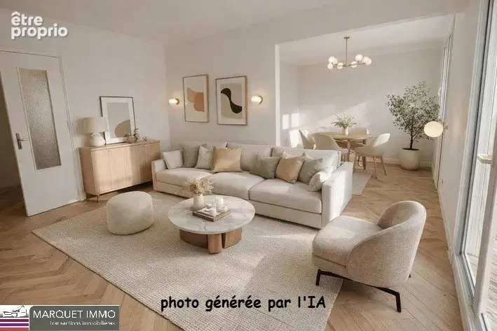 APT T4 85 m² au 3° avec balcon 2 m², loggia 6 m², cellier 4 m² et garage de 15 m².... - photo 5