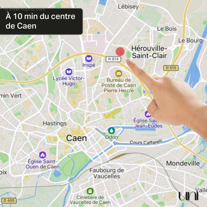 Appartement à HEROUVILLE-SAINT-CLAIR