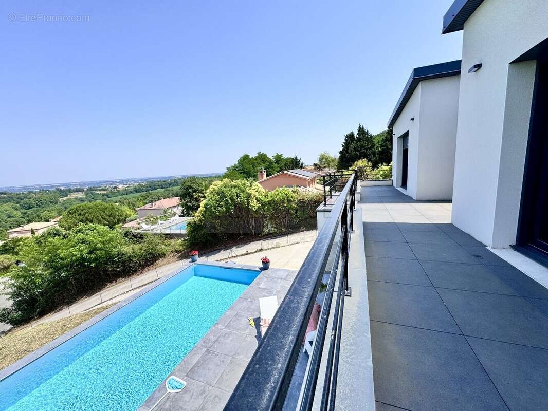 Coteaux sud toulouse villa  d'architecte haut de gamme avec vue panoramique - photo 23