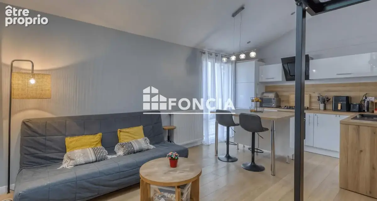 Crolles – t4 duplex atypique avec jardin de 90 m² – vue dent de crolles - photo 7
