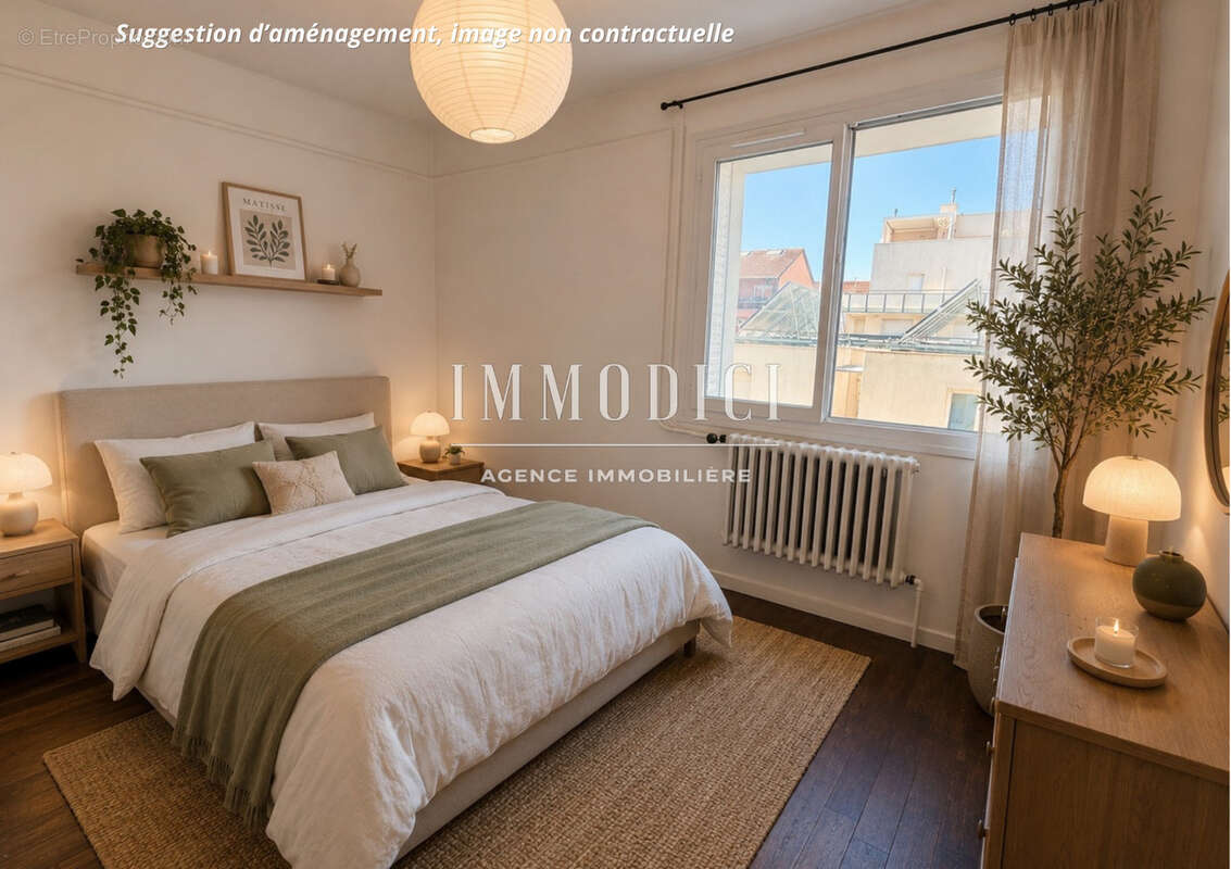 T3 traversant de 52 m2 au cœur du quartier États-Unis - 2ᵉ étage d'une copropriété - photo 7