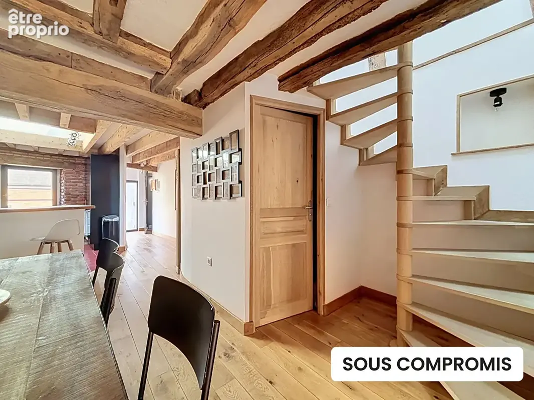 Appartement Rennes - Centre-ville - Sainte-Anne - 3 pièces - 72.63m² carrez - 89.60 m²  au sol - Duplex - photo 7