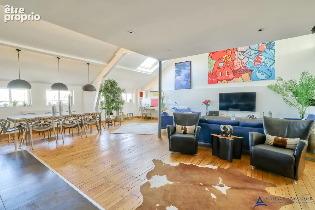 Loft - Quartier Pierre et Marie Curie - Ivry Sur Seine 5 pièce(s) 164.76 m2 - photo 2