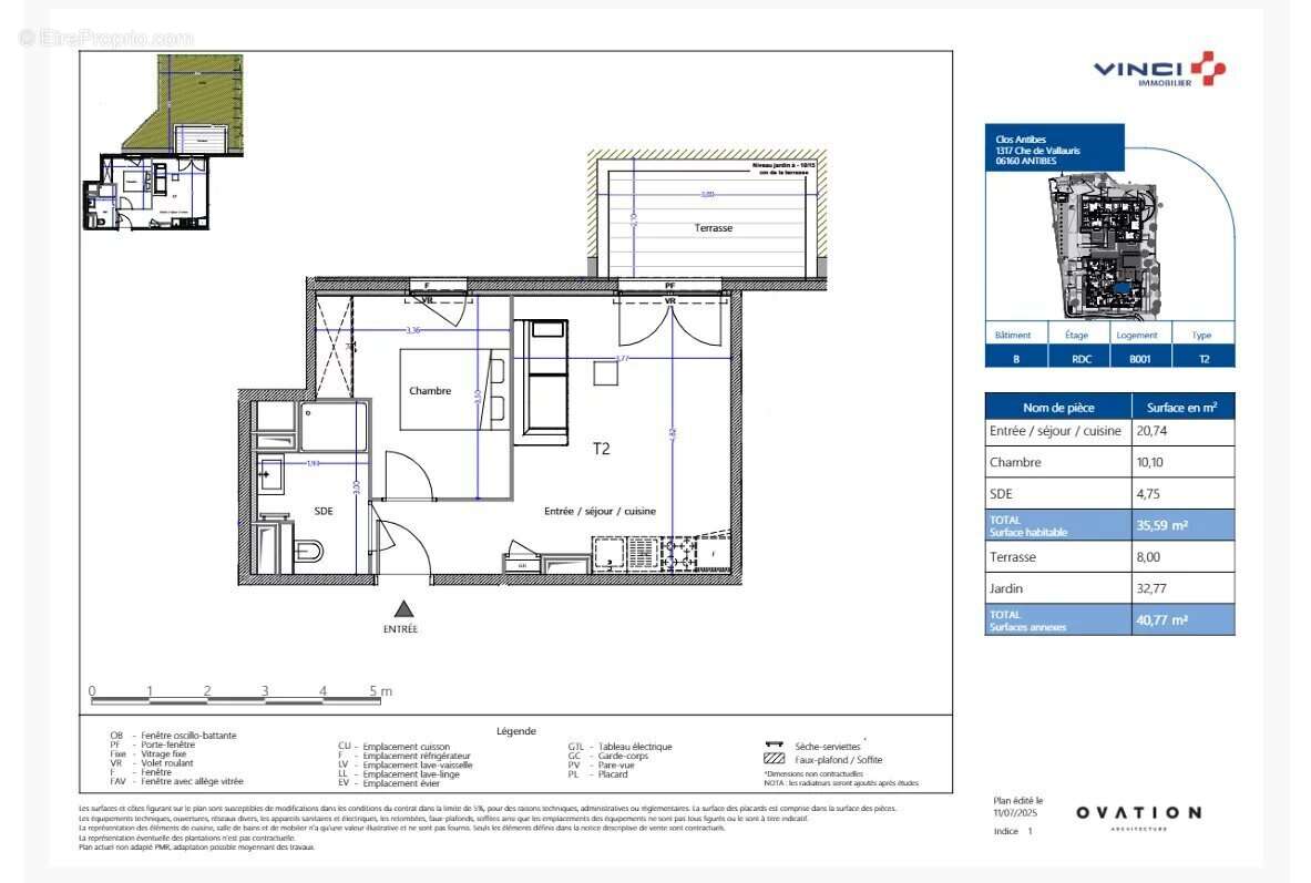 Appartement à ANTIBES