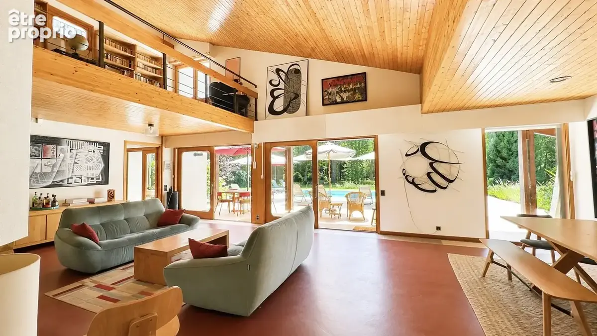 Maison d'architecte Mid-Century d'inspiration californienne  350 m² sur parc de 16 000 m²  Dax - photo 9