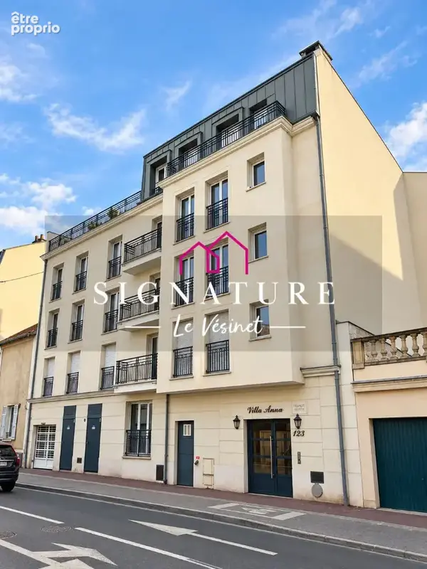 Le vésinet - belle pièce de vie, balcon & parking - résidence récente - photo 18