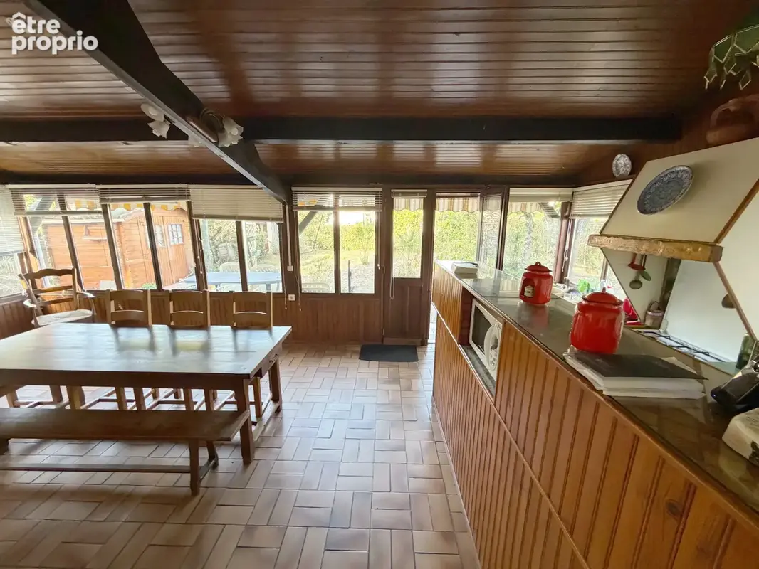 Maison 4 chambres - garage - terrain - photo 3