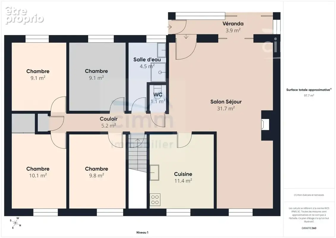 Maison 6 pièces 90 m² - photo 17