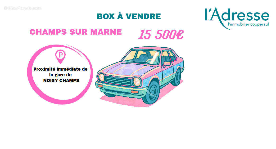 Parking à CHAMPS-SUR-MARNE