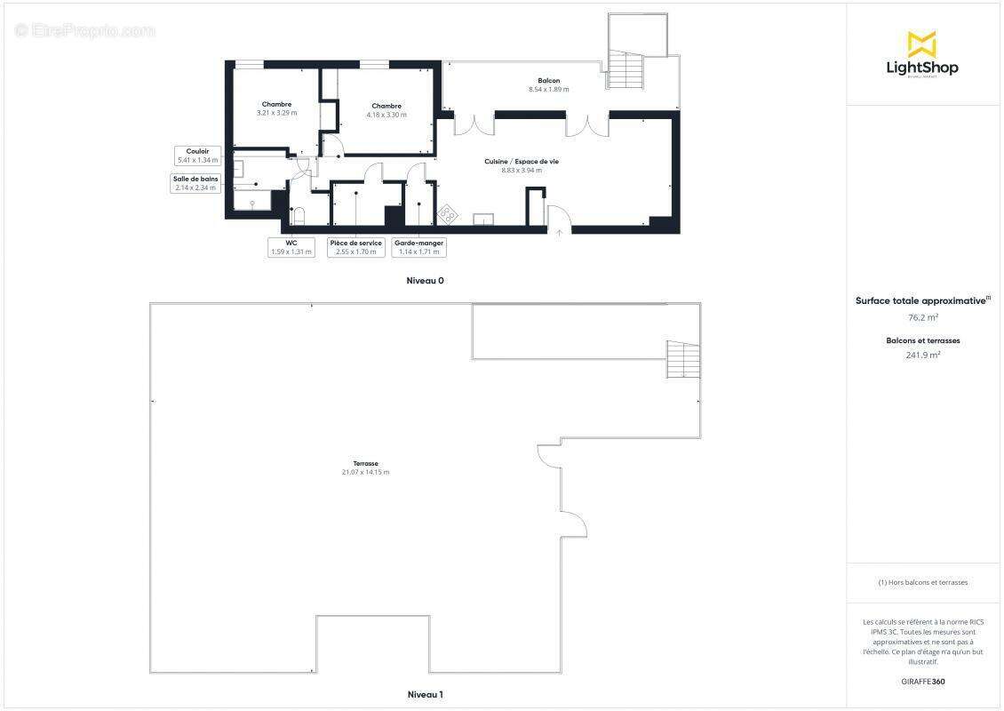 Appartement à LYON-8E