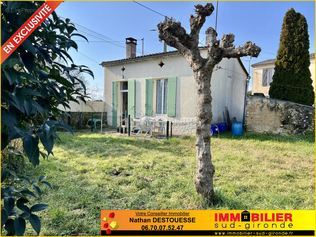 Maison à BARSAC
