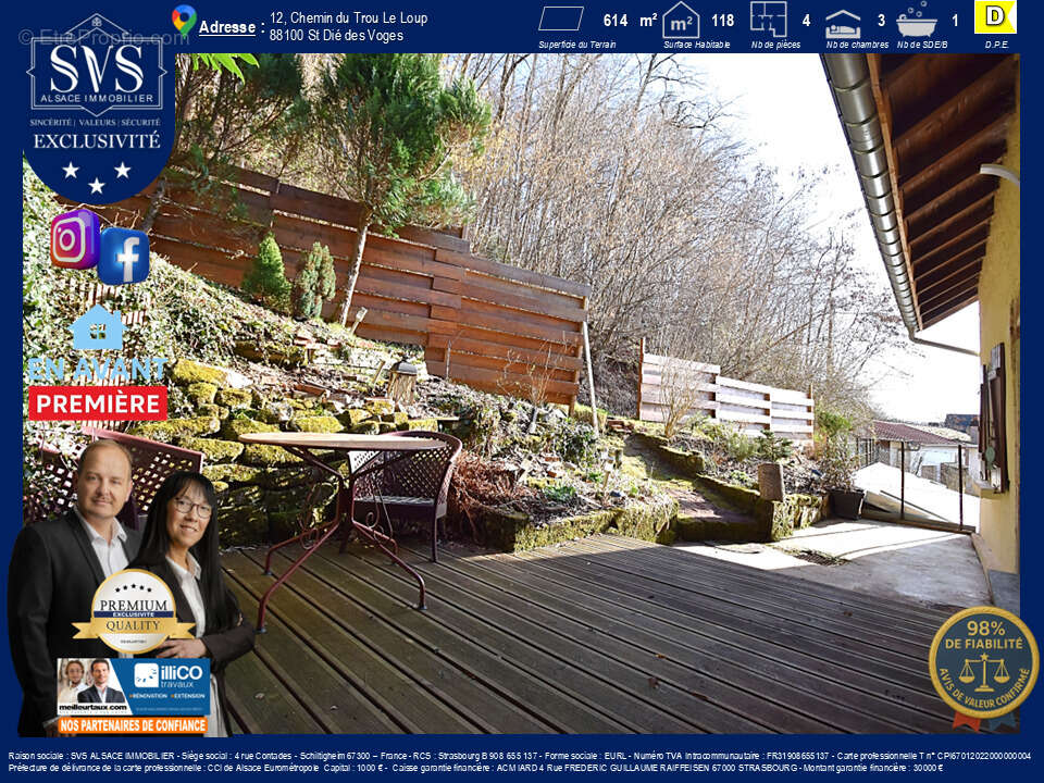 Maison à SAINT-DIE-DES-VOSGES