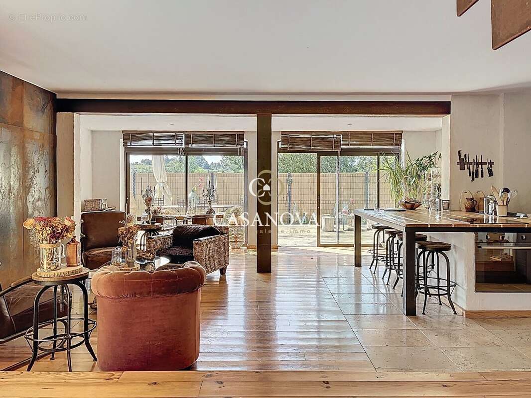 Entre clermont l'herault et pezenas - charmante maison 175m² habitables - jardin 1200m² avec piscine - photo 7