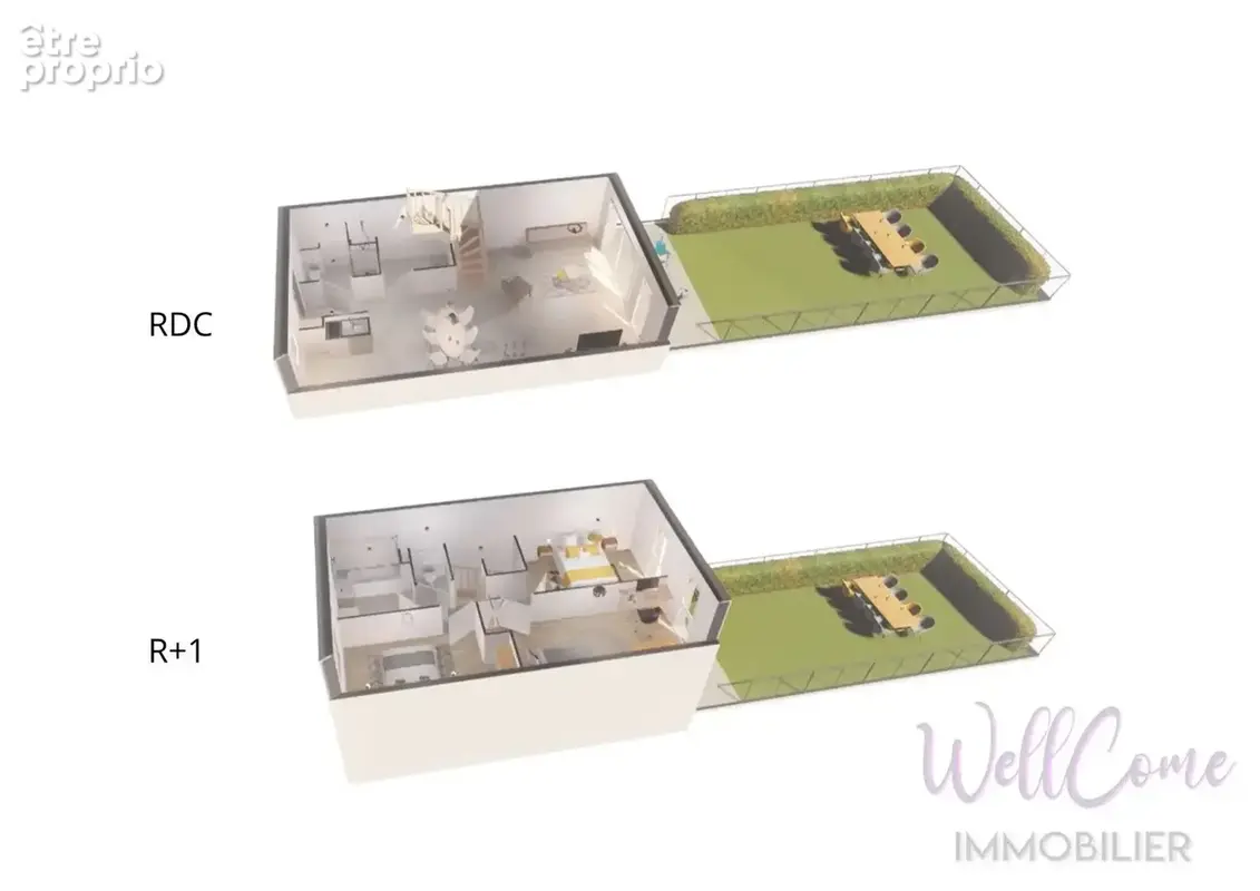 VEFA - Maison jumelée T4 de 86m² avec 2 stationnemnts à Albens ! - photo 4