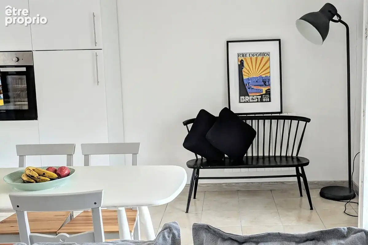 FINISTÈRE.  Charmant appartement T3 en duplex de 89 m², 2 chambres et 2 salles d'eau, à Scrignac - photo 4