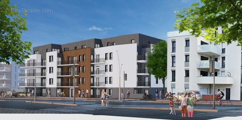 Appartement T3 de 73 m² avec terrasse, bureau et deux places de parking - LOUVIERS (27) - photo 4