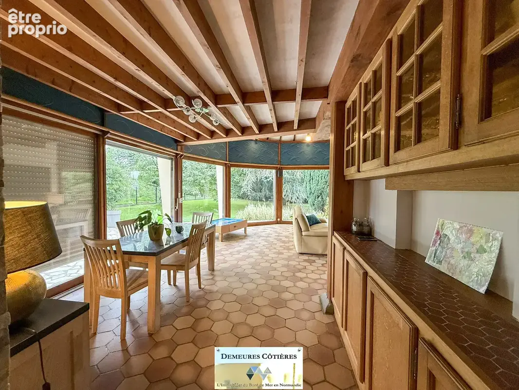 Maison d'architecte au coeur d'un jardin paysager avec dépendances - Manéglise - photo 18
