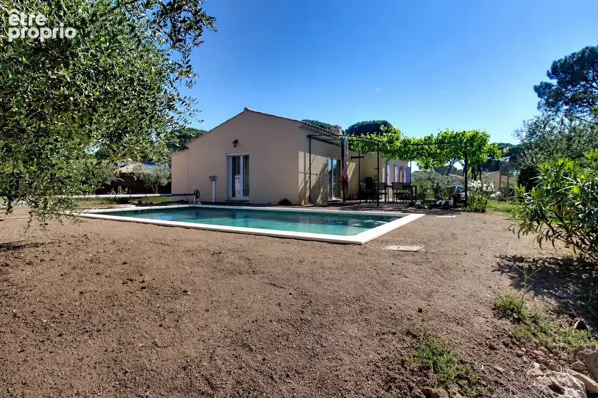 A VENDRE EN EXCLUSIVITE ! À  VIDAUBAN Maison de plain-pied 4 pièces 88 m2 avec piscine  sur un terrain de 1 455 m2 - photo 8