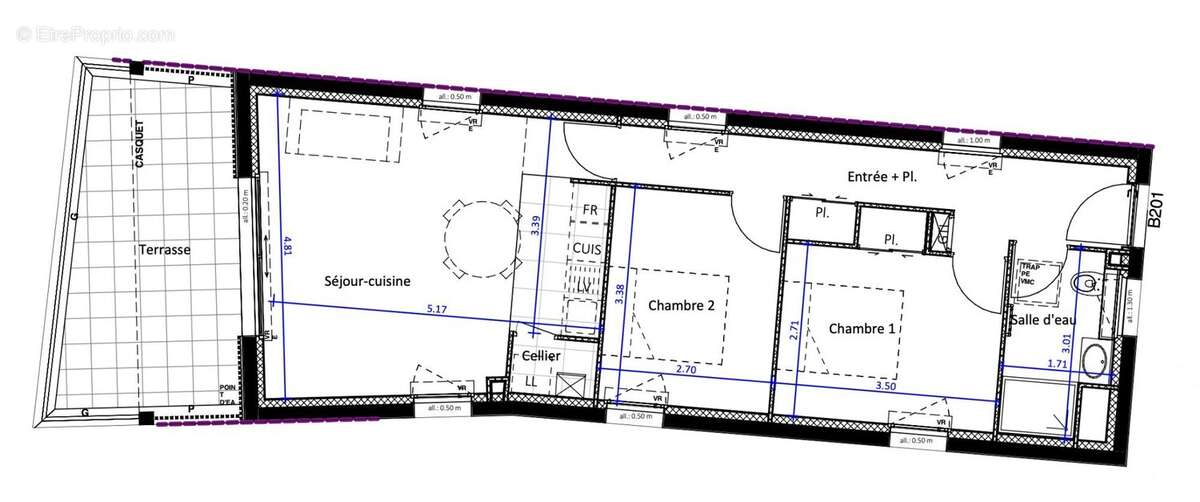Appartement à SAINT-NAZAIRE