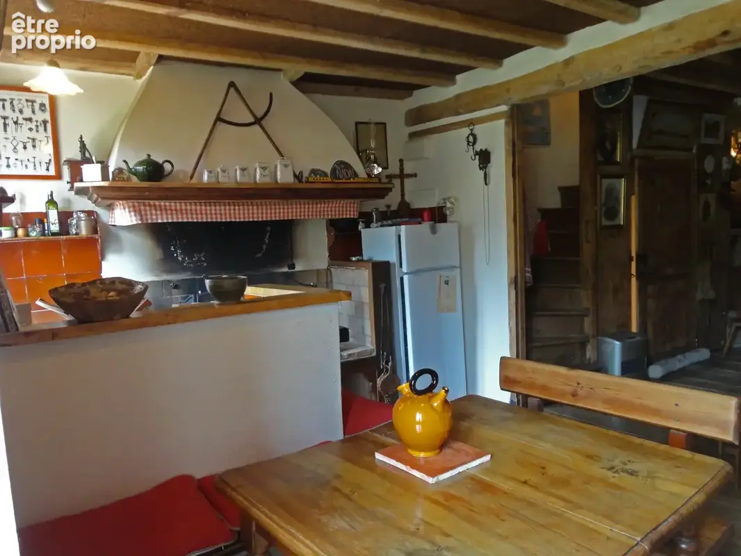 Dpt Pyrénées Orientales (66), à vendre OLETTE Maison P4 en pierres de 84 m² - terrain 809 m² - photo 11
