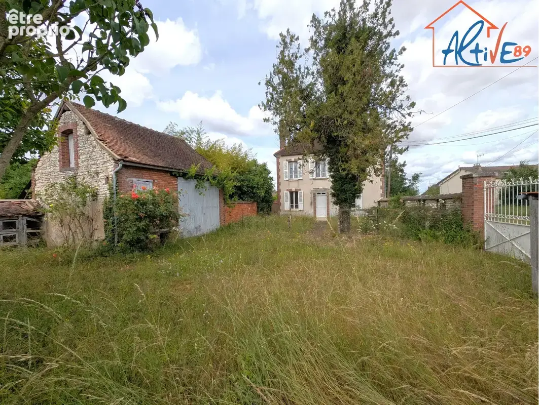 Maison ancienne sur la commune de Chassy à 2 minutes d'Aillant-Sur-Tholon de 129m2 habitable et jardin de 770m - photo 2