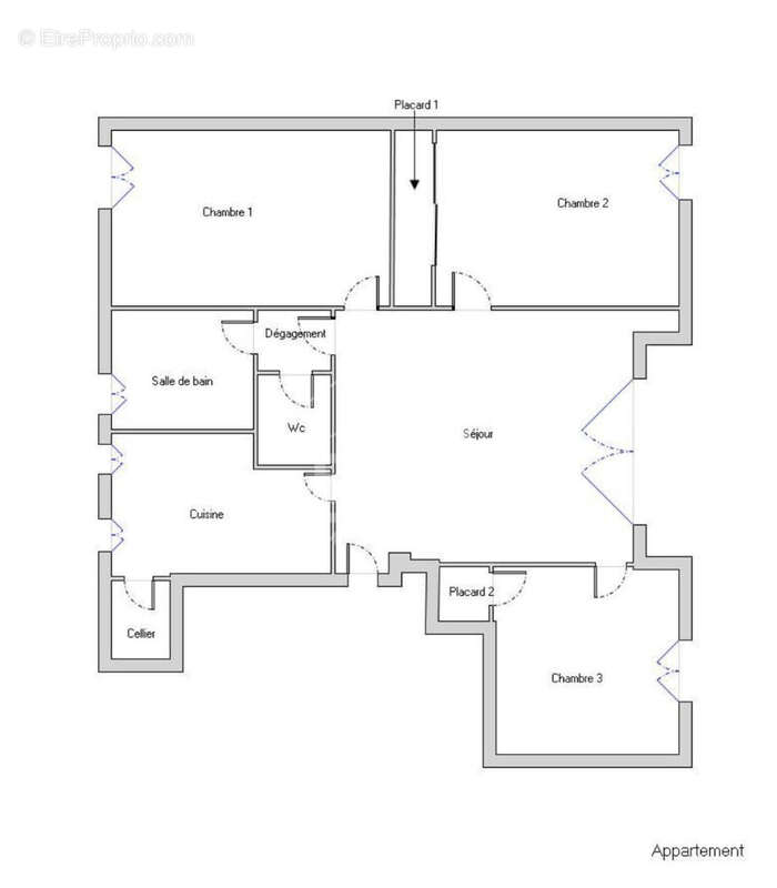 Appartement 65m² à sèvres - photo 12