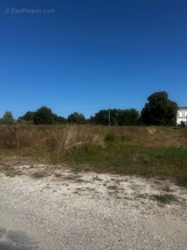 Terrain à SAINT-MEDARD-DE-GUIZIERES
