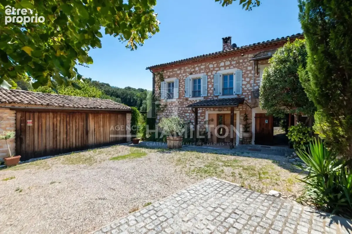 Mas en pierre, piscine,  proche Valbonne, au calme dans un envir - photo 12