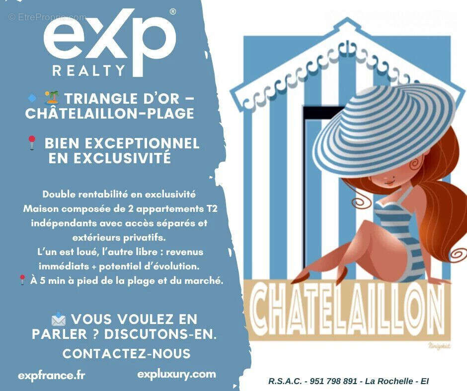 Maison à CHATELAILLON-PLAGE