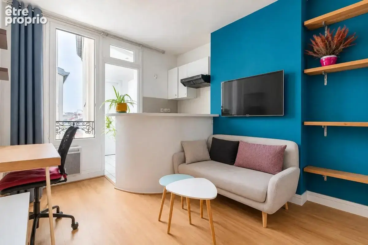 2 pièces de 35 m² situé à Montrouge vendu loué - photo 2