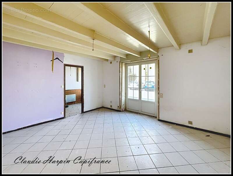 Maison à vendre 3 pièces ALLONNE (79) -  Parcelle 55 m2 - 2 ch - 72 m² habitable - photo 2