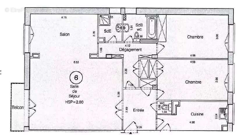 Appartement à NEUILLY-SUR-SEINE