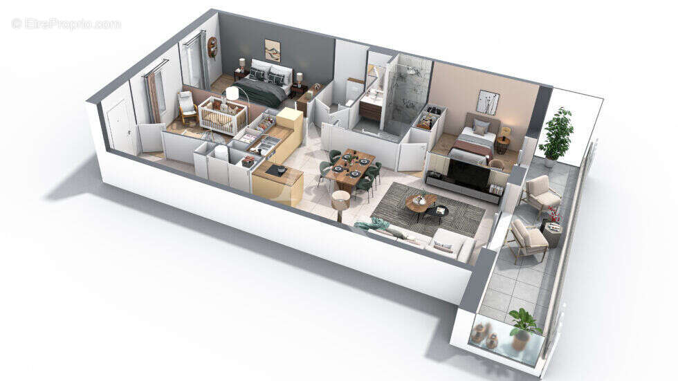 Appartement à SAINT-GILLES-CROIX-DE-VIE