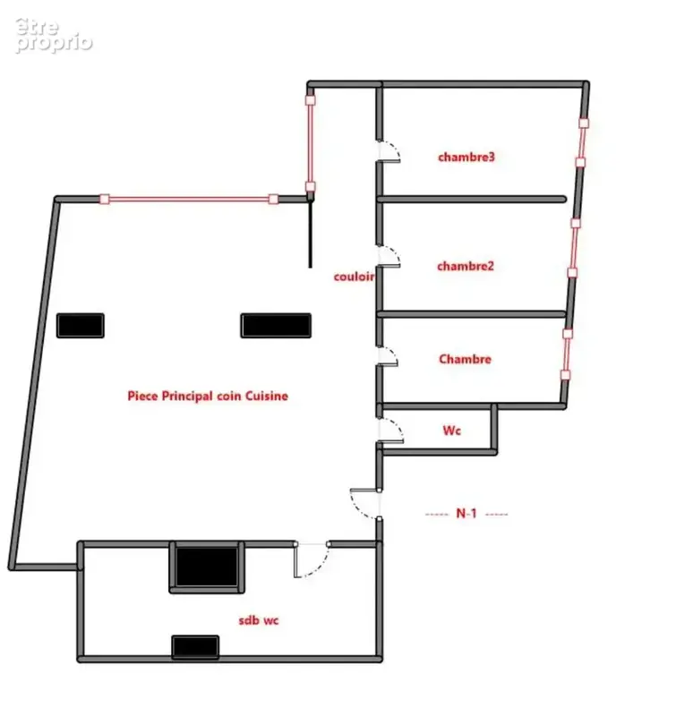 T4 + double garage en sus+ 30 m² terrasse - photo 9