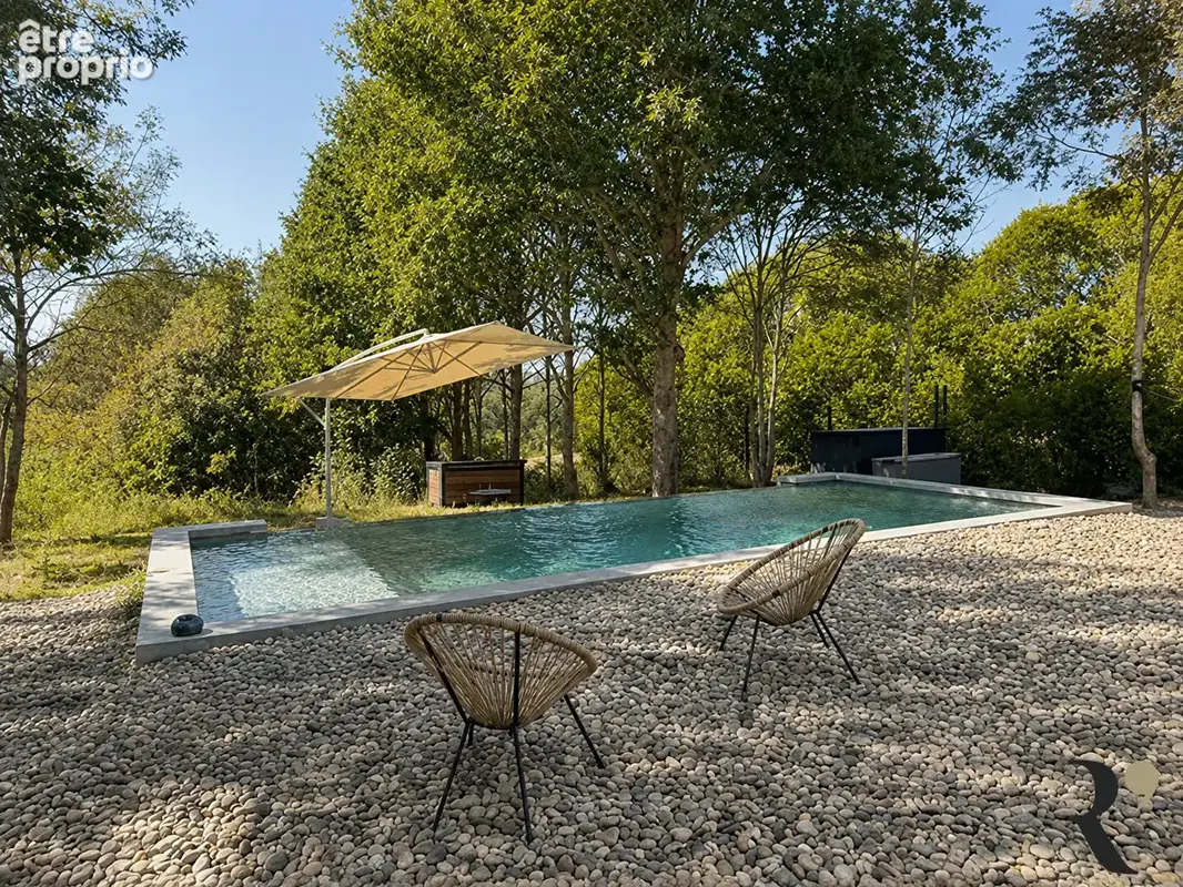 QUINT-FONSEGRIVES 5 minutes élégante contemporaine de 180 m² avec piscine - photo 3