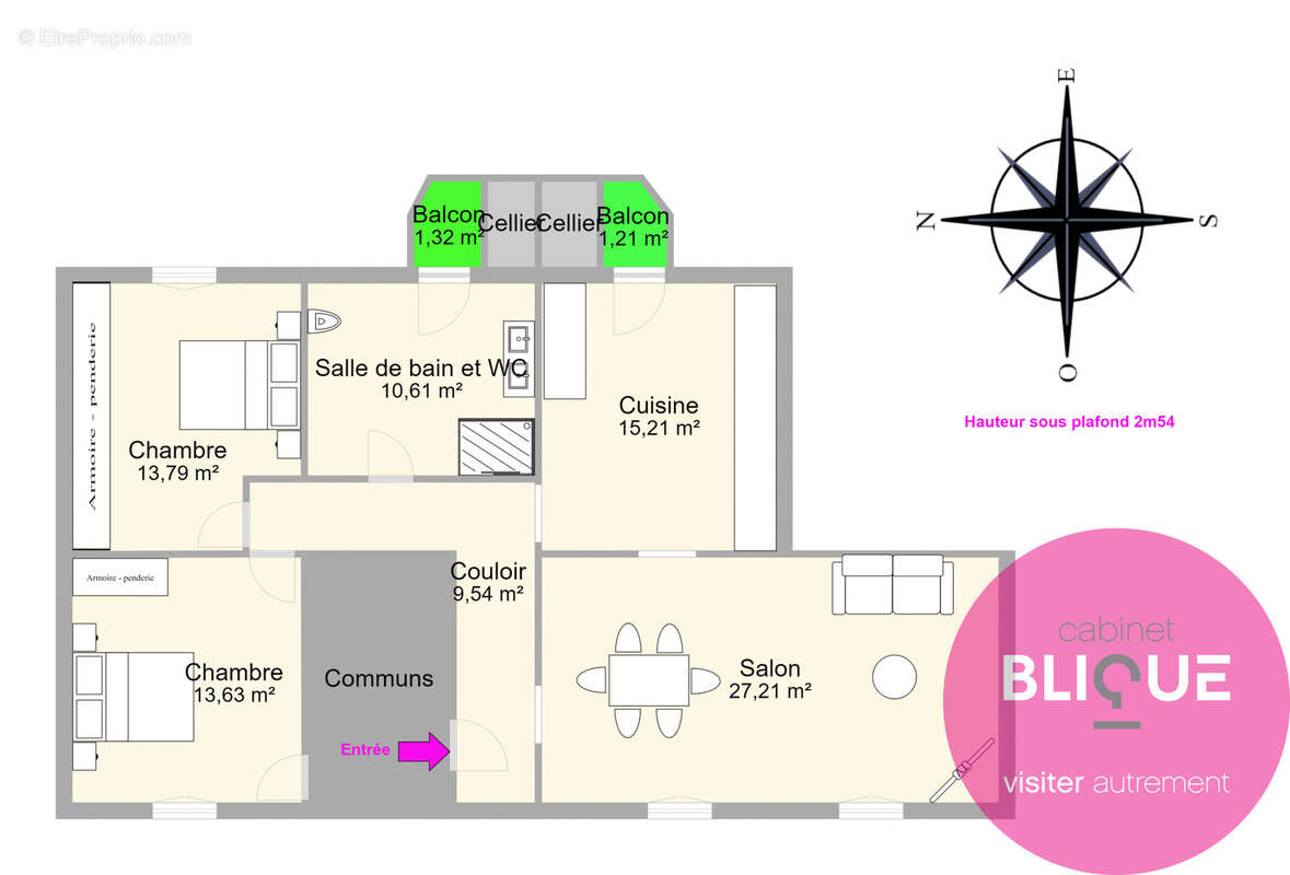 Appartement à MAXEVILLE